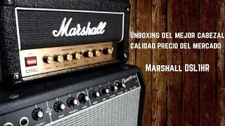 Unboxing del Marshall DSL1HR el mejor cabezal del mercado?