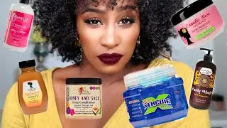 Quick Review of the CURRENT most popular Natural Hair Products |  Shlinda1