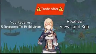 5 Reasons To Build Jean || Genshin Impact
