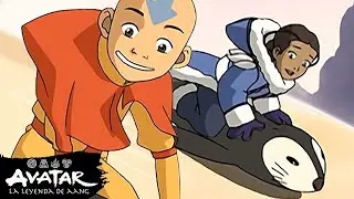 Primeros 10 minutos de Avatar: La Leyenda de Aang ⬇️ | Escena completa | Avatar