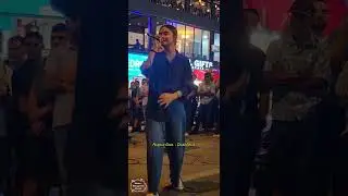 Jarang tak padu... Pengemis Cinta  - Dinda Dania ft Sentuhan Buskers Bukit Bintang Kuala Lumpur