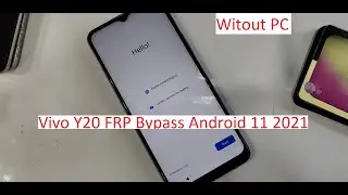 Vivo Y20G/Y20A/Y20S/Y20I/Y20 Frp Bypass/Reset Without PC
