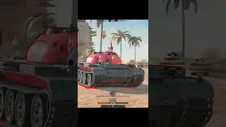 ЛОВКОСТЬ AMX 13 90  #sorts #игры #2024 #wotblitz #worldoftanksblitz #tanks #russia #france #amx