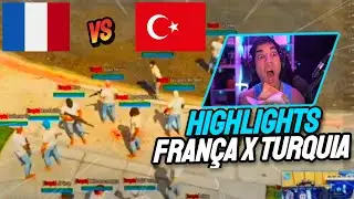 OVOTZ REAGINDO AO HIGHLIGHTS DA FRANÇA x TURQUIA | Cortes do Ovotz