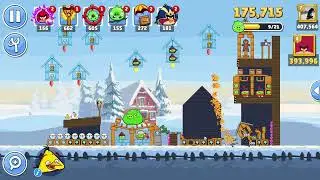 Angry Birds Friends Level 5 Tournament 1331 three stars NO POWER-UP walkthrough 2023-12-18