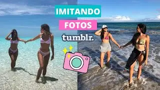 IMITANDO FOTOS TUMBLR COM A MINHA IRMÃ!