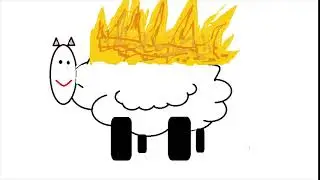 I be cooking sheep on the fire