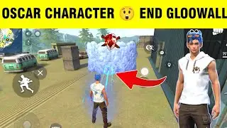 Free Fire New Character Oscar | Oscar Character Ability Test | Oscar Character Ability
