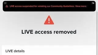 The reason i got permanently live banned on tiktok…