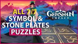 All 7 Pressure Plates Puzzles Seirai Island Genshin Impact 2 1