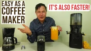 Finally, a juicer that's as easy to use as your coffee maker!