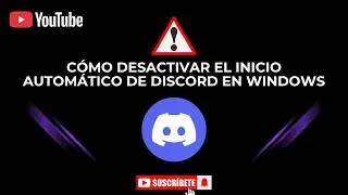 Cómo desactivar el inicio automático de Discord en Windows