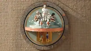 [からくり時計]わらべ館 からくり時計 14:00(秋曲♪もみじ♫)