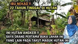 INI HUTAN ANGKER !! SAYA NEKAD 22 TAHUN TINGGAL DI HUTAN INI UNTUK BERTANI.
