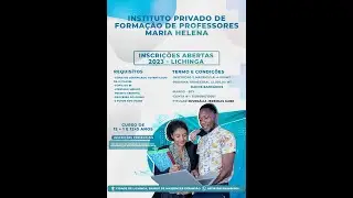 Instituto Privado de Formação de Professores Maria Helena - Lichinga (Incrições Abertas)