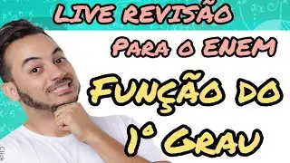 LIVE JEDAI REVISÃO FUNÇÃO 1º GRAU