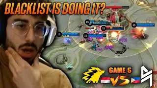 Blacklist Comeback? | BLK vs ONIC ID GAME 5 | Mobile Legends