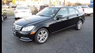 *SOLD* 2013 Mercedes-Benz C300 Sport 4Matic Walkaround, Start up, Tour and Overview