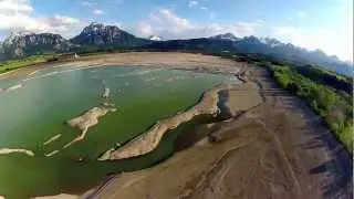 Via Claudia Augusta im Forggensee bei Füssen