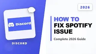 How to Fix Spotify Not Showing on Discord Pc (solved) (Full 2026 Guide)