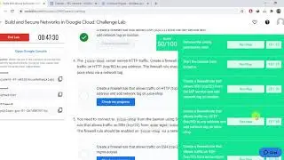 Build and Secure Networks in Google Cloud : Changeling lab