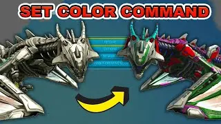 Ark Color Dino Command Quick and Easy Tutorial!