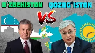 O'zbekiston va Qozog'iston davlat solishtiruvi | Өзбекстан мен Қазақстан мемлекеттік салыстыру 2024