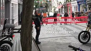 Our Man from Jersey BTS Seven Dials Covent Garden