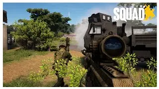 Running as a 3-Man Recon Squad | Squad "Global Escalation" MOD