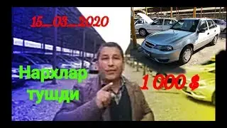 Ошда мошиналар нархлари тушди! Сотилмай колган Мерседес