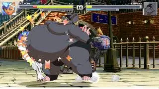 (M.U.G.E.N Request) Felicia vs Lardo Rat (Vore Warning)