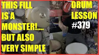This Drum Fill Is A Monster!... But Also Very Simple - Drum Lesson 
