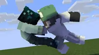 Minecraft Animation Power Fight Mine-Imator