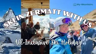 ALL INCLUSIVE Ski Holidays | Learning to ski black the piste? | ZERMATT, Switzerland