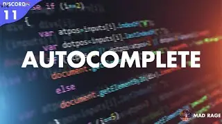 Autocomplete - Comment coder un bot Discord avec discord.js v14 #11