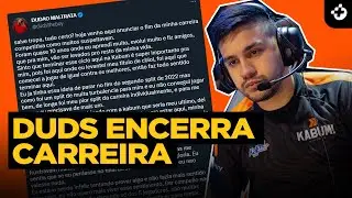 DUDSTHEBOY ANUNCIA FIM DA CARREIRA COMO PROPLAYER