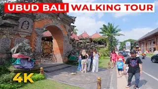 UBUD BALI TODAY [4K] City centre walking tour | Bali Travel 🇮🇩