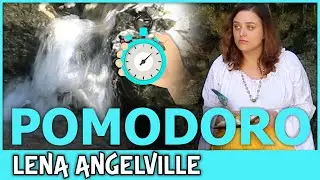 1-HOUR STUDY WITH ME🏞️ / water sounds /STUDY NEAR WATERFALL / with countdown+alarm