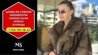 Шубы из соболя, шиншиллы, каракульчи в салоне MEXA SOBOL
