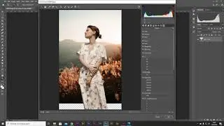 Photoshop arka plan değiştirme.