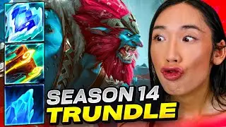 The Most ANNOYING Trundle Support Build! (MY PILLAR HEALS ME AND GIVES MOVESPEED!)