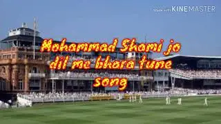 Mohammad Shami jo dil me bhara tune song
