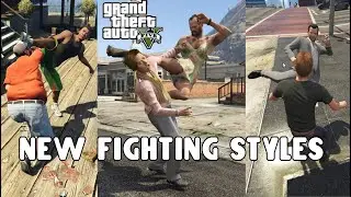 New Fighting Style Overhaul Mod for GTA 5