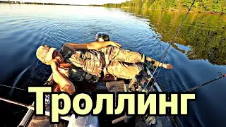 Рыбалка на троллинг.Блогер,подписчик пригласил на рыбалку