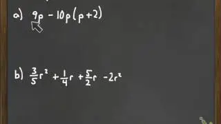 Evaluating and Simplifying Algebraic Expressions
