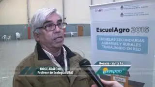 PamperoTV.09-08-2016. Se llevó a cabo en Rosario una nueva edición de EscuelAgro.