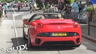 LOUDEST Ferrari California - STRAIGHT PIPED Novitec Exhaust Sound!