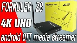 Обзор FORMULER Z8 android OTT приставки медиацентра