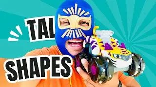 🏎️ Racing Toy Cars to Learn Shapes & Colors! Fun Toddler Adventure with Rayito 🎨