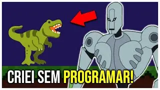 ME DESAFIEI A CRIAR UM JOGO SEM PROGRAMAR!!!